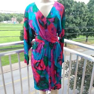 S•I•L•K•S by St. Gillian 80's dress